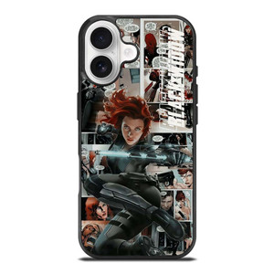 MARVEL BLACK WIDOW COMIC iPhone 17 Case