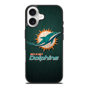 MIAMI DOLPHINS WOODEN LOGO iPhone 17 Case