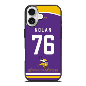 MINNESOTA VIKINGS NOLAN iPhone 17 Case MINNESOTA VIKINGS NOLAN iPhone 17 Case