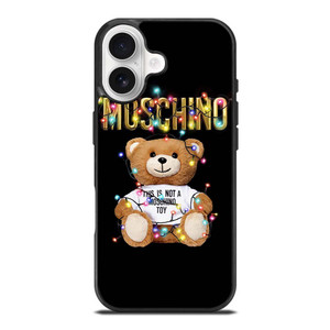 MOSCHINO BEAR IS NOT A TOY iPhone 17 Case