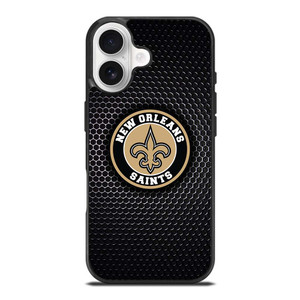NEW ORLEANS SAINTS METAL BADGE iPhone 17 Case