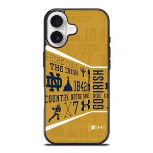 NOTRE DAME FIGHTING IRISH WALL iPhone 17 Case