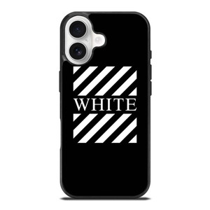 OFF WHITE LOGO CENTER STRIPE iPhone 17 Case