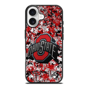OHIE STATE BUCKEYES FOOTBALL EMBLEM iPhone 17 Case