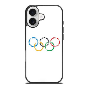 OLYMPIC RINGS LOGO BRUSHED iPhone 17 Case