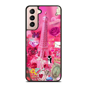 PINK PARIS CUTE Samsung Galaxy S21 Case