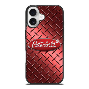 PETERBILT LOGO RED METAL iPhone 17 Case