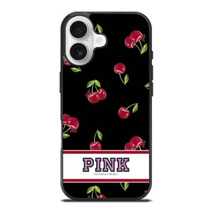 PINK VICTORIA'S SECRET CHERRY iPhone 17 Case