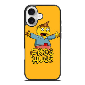 RALPH WIGGUM THE SIMPSONS FREE HUG iPhone 17 Case