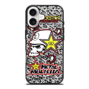 ROCKSTAR METAL MULISHA CAMO iPhone 17 Case