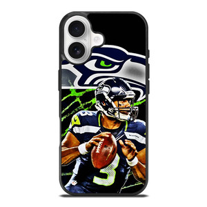 RUSSELL WILSON SEATTLE SEAHAWKS ART iPhone 17 Case RUSSELL WILSON SEATTLE SEAHAWKS ART iPhone 17 Case