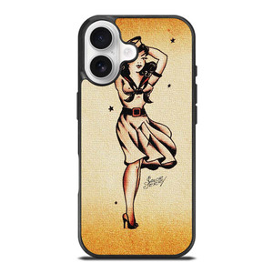 SAILOR JERRY TATTOO GIRL iPhone 17 Case SAILOR JERRY TATTOO GIRL iPhone 17 Case