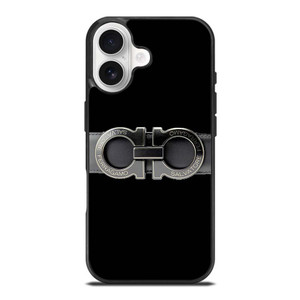 SALVATORE FERRAGAMO BELT BLACK iPhone 17 Case SALVATORE FERRAGAMO BELT BLACK iPhone 17 Case