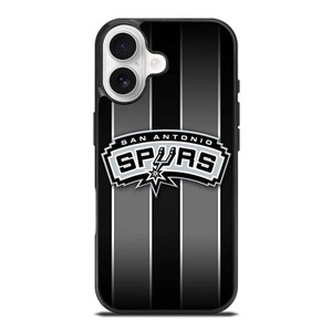 SAN ANTONIO SPURS NBA STRIPE LOGO iPhone 17 Case SAN ANTONIO SPURS NBA STRIPE LOGO iPhone 17 Case