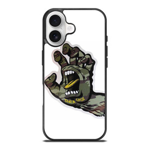 SANTA CRUZ CAMO SKATEBOARD iPhone 17 Case