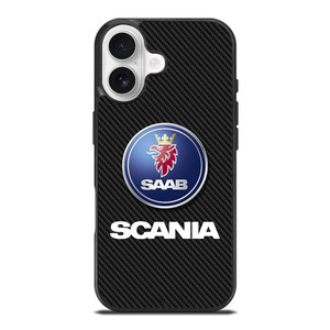 SCANIA TRUCK SAAB CARBON LOGO iPhone 17 Case