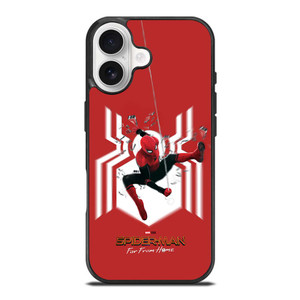 SPIDERMAN FAR FROM HOME LOGO RED ACTION iPhone 17 Case