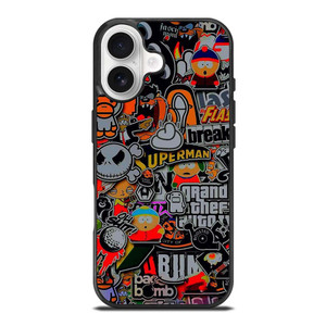 STICKER BOMB COMPILATION iPhone 17 Case