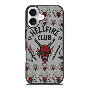 STRANGER THINGS HELLFIRE MASK iPhone 17 Case STRANGER THINGS HELLFIRE MASK iPhone 17 Case