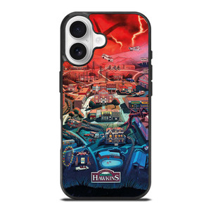 STRANGER THINGS WELCOME TO HAWKINS CARTOON iPhone 17 Case STRANGER THINGS WELCOME TO HAWKINS CARTOON iPhone 17 Case