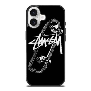 STUSSY SKATEBOARD ART iPhone 17 Case