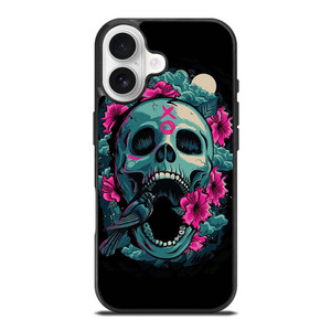 SUGAR SKULL FLOWERS TATTOO iPhone 17 Case SUGAR SKULL FLOWERS TATTOO iPhone 17 Case