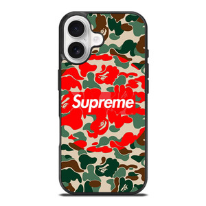 SUPREME BAPE CAMO (2) iPhone 17 Case SUPREME BAPE CAMO (2) iPhone 17 Case