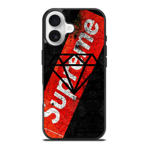 SUPREME DIAMOND SUPPLY CO BLACK iPhone 17 Case SUPREME DIAMOND SUPPLY CO BLACK iPhone 17 Case