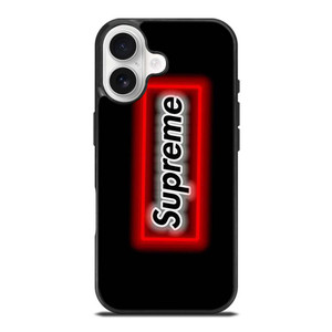 SUPREME LOGO NEON BOX iPhone 17 Case SUPREME LOGO NEON BOX iPhone 17 Case