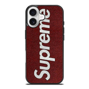 SUPREME LOGO ON CANVAS iPhone 17 Case