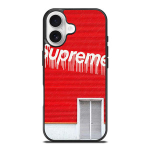SUPREME MELTED RED HOUSE iPhone 17 Case
