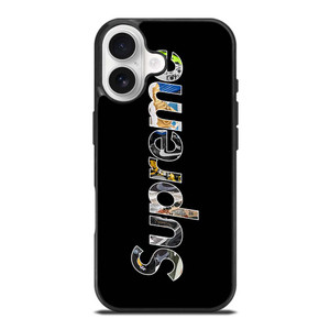 SUPREME NIKE SNEAKERS BLACK iPhone 17 Case
