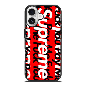 SUPREME PAY ME FUCK YOU iPhone 17 Case SUPREME PAY ME FUCK YOU iPhone 17 Case