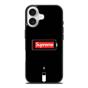 SUPREME PHONE LOW BATTERY iPhone 17 Case