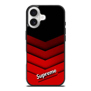 SUPREME RED PATTERN iPhone 17 Case
