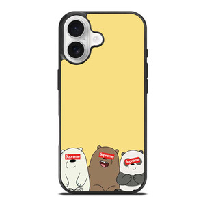 SUPREME WE BARE BEAR iPhone 17 Case SUPREME WE BARE BEAR iPhone 17 Case