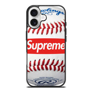 SUPREME X RAWLINGS BASEBALL iPhone 17 Case SUPREME X RAWLINGS BASEBALL iPhone 17 Case