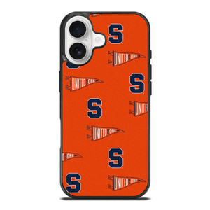 SYRACUSE ORANGE LOGO PATTERN iPhone 17 Case
