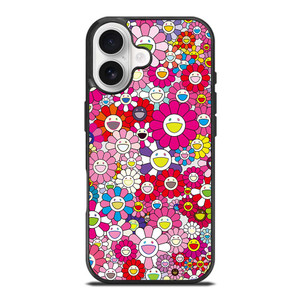 Takashi Murakami Flowers Pink iPhone 17 Case Takashi Murakami Flowers Pink iPhone 17 Case