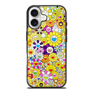 TAKASHI MURAKAMI FLOWERS YELLOW iPhone 17 Case TAKASHI MURAKAMI FLOWERS YELLOW iPhone 17 Case