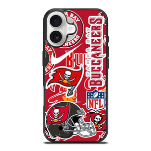 TAMPA BAY BUCCANEERS NFL STICKER BOMB iPhone 17 Case TAMPA BAY BUCCANEERS NFL STICKER BOMB iPhone 17 Case