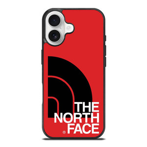 THE NORTH FACE LOGO BLACK RED iPhone 17 Case
