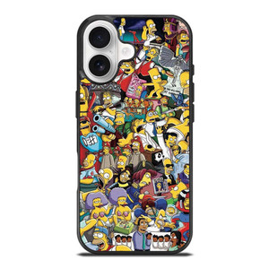 THE SIMPSONS ALL COLLAGE iPhone 17 Case