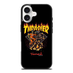 THRASHER DIAMOND SUPPLY CO iPhone 17 Case THRASHER DIAMOND SUPPLY CO iPhone 17 Case