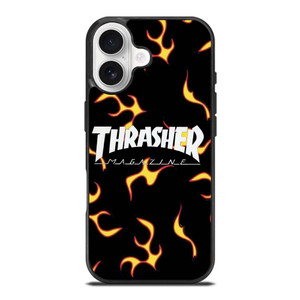 THRASHER SKATEBOARD MAGAZINE FLAME iPhone 17 Case