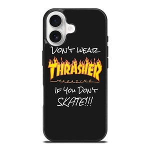 THRASHER SKATEBOARD QUOTES iPhone 17 Case