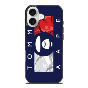 TOMMY HILFIGER BAPE CAMO LOGO iPhone 17 Case