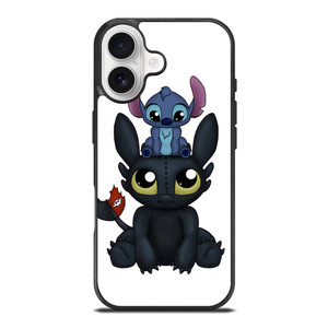 TOOTHLESS AND STITCH CARTOON iPhone 17 Case TOOTHLESS AND STITCH CARTOON iPhone 17 Case