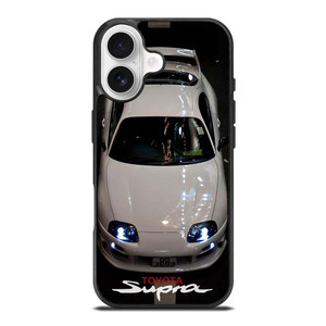TOYOTA SUPRA WHITE CAR iPhone 17 Case