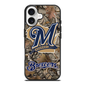 TREE CAMO MILWAUKEE BREWERS MLB iPhone 17 Case TREE CAMO MILWAUKEE BREWERS MLB iPhone 17 Case